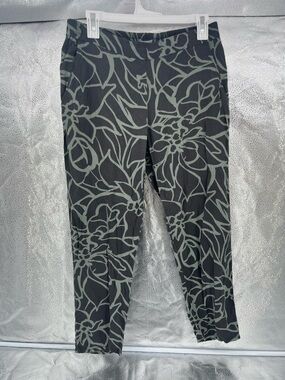 Gap Linen-Blend Floral Print Jogger Pants Size M